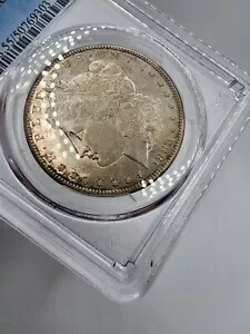 1883 S モーガン シルバー ダラー PCGS AU55 *格下に見える*
