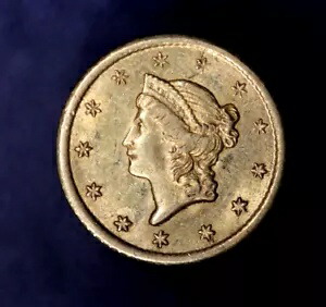 1852 O $1 金貨 古いコレクションからの新鮮 - ロット 6565