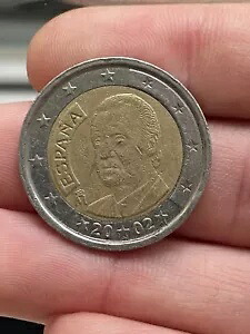エスパーニャ 2 ユーロ硬貨。 2002年 203,500円
