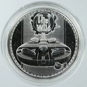 2021 UK グレートブリテン エリザベス II バンド THE WHO シルバー 1 オンス 2 ポンド コイン i116540|WORLD RESOURCE【KING店】