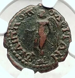 CARACALLA フィリポポリス トラキア 本物の古代ローマのコイン EROS CUPID NGC i72890|WORLD RESOURCE【KING店】