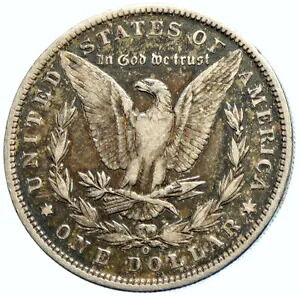 1889 O アメリカ合衆国 シルバー オールド モーガン 米ドル コイン EAGLE i104833｜WORLD RESOURCE【KING店】