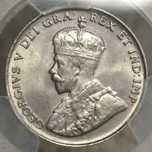 カナダ ファイブ セント 1923、ベター デイト、選択未流通 PCGS MS-64、フレッシュ｜WORLD RESOURCE【KING店】