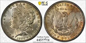 1899 O モーガン シルバー ダラー PCGS MS-63