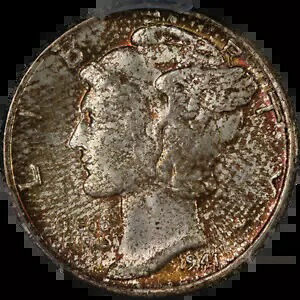 1941-P マーキュリー ダイム PCGS MS67 デセント アイ アピール ナイス ストライク 54,120円