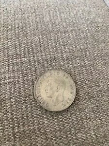 VTG UK コイン 1942 グレートブリテン イギリス GEORGE VI シルバー ハーフクラウン コイン