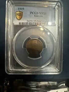 1909 年 V.D.B.リンカーン ウィート セント ペニー 1c ible SOLID 素敵なコイン｜WORLD RESOURCE【KING店】