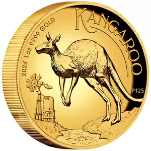 2024 カンガルー金貨 - オーストラリア - ハイレリーフ - 1 オンス PP-｜WORLD RESOURCE【KING店】