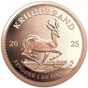 2025 南アフリカ クルーガーランド金貨 - 木製ケース入り - 1 オンス プルーフ -｜WORLD RESOURCE【KING店】
