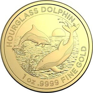 1 オンス $100 オーストラリア アワーグラス ドルフィン 金貨 - アワーグラス ドルフィン 2024 BU-｜WORLD RESOURCE【KING店】