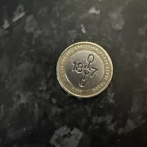 1807 年、造幣局のエラーを伴う奴隷制コインの廃止 - 希少な 2 ポンド硬貨｜WORLD RESOURCE【KING店】