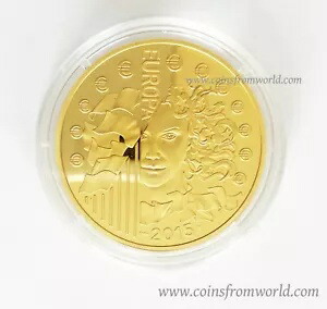 楽天市場】FRANCE フランス 5ユーロ 金貨 2007 ユーロ5周年記念 スラブ