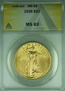 楽天市場】U.S.A. アメリカ 20ドル金貨 1927 スラブ入り PCGS MS 65