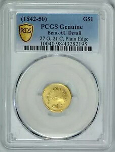 A. Bechtler $1 ゴールド PCGS AU 詳細 * 27 Gr、21C * K-24 * #43282195｜WORLD RESOURCE【KING店】