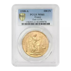 楽天市場】1986 フランス 100 フラン プルーフ プラチナ コイン 自由の