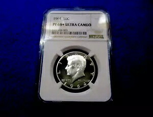 1964 KENNEDY HALF NEW DISCOVERY シールド PF68+ ウルトラ カメオのダイ ストライク エラー｜WORLD RESOURCE【KING店】