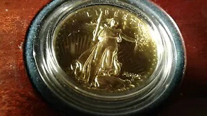 2009 ウルトラ ハイ レリーフ ダブル イーグル 金貨 - ボックス & CoA