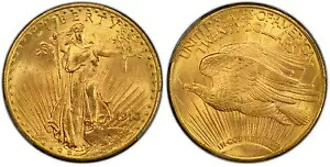 1910-D 20ドル、ダブルイーグル。 PCGS MS64 CAC セントゴーデンス デンバー。 IGWT 。 KM131。｜WORLD RESOURCE【KING店】
