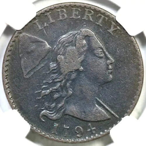 1794 S-26 R-2 NGC XF 詳細 リバティ キャップ ラージ セント コイン 1c｜WORLD RESOURCE【KING店】