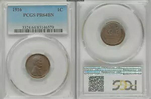 1916 PCGS PR64 ?? 600 鋳造 ?? 2 番目にレアなマット プルーフ 1C ? リンカーン ウィート セント ?｜WORLD RESOURCE【KING店】