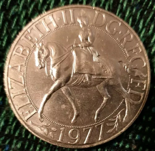 楽天市場】イギリス エリザベス女王 2世 在位25周年 1977年 コイン 美