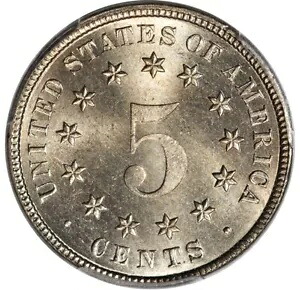 1883 5C シールド シールド ニッケル PCGS MS67｜WORLD RESOURCE【KING店】