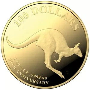 カンガルー 30 年 2023 金貨 - オーストラリア - ケース入り - 1 オンス PP-