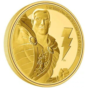 Shazam? DCコミックス? クラシック スーパーヒーロー ゴールド コイン (7th) - 2023 - 1 オンス PP-