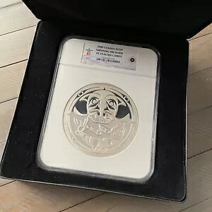 2009 年カナダ 250 ドル銀貨 - 冬季オリンピック: 洪水ボックスからの生き残りと COA