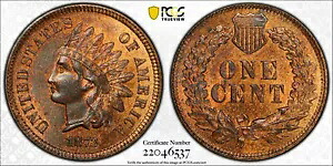 1873 PCGS MS64RB レッド ブラウン FS-1302 S-6 MPD 日付の誤りが最高級品と結びついた