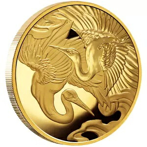 2025 クレーンズ 金貨 - ニウエ - ケース入り - 1 オンス プルーフ-