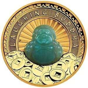 1 オンス $100 ツバル 2021 笑う仏陀 金貨 PP、B0189-｜WORLD RESOURCE【KING店】