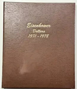 完全なIKE アイゼンハワー ドルセット 1971-1978 - 21 コイン PDS、証拠ダンスコアルバム付き|WORLD RESOURCE【KING店】