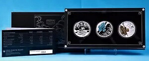 オーストラリア ルナー セット シリーズ III 2025 3 x 1 オンス シルバー 999 オリジナルボックス入り。｜WORLD RESOURCE【KING店】