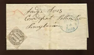 15L8 D.O. BLOOD & CO. 1847年発行の地方切手 LV9126画像