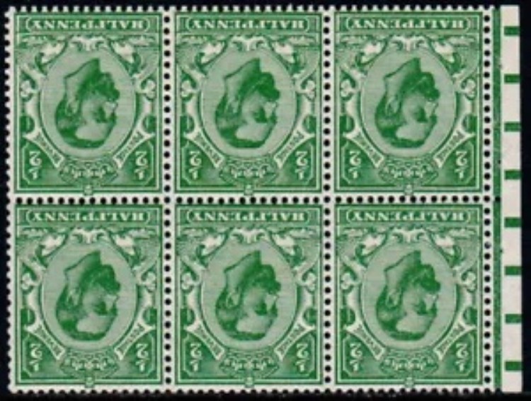 1911-12 KGV ダウニーヘッド ?d グリーンダイ 1B シンプルサイファーブックレットペイン SGスペック NB2a