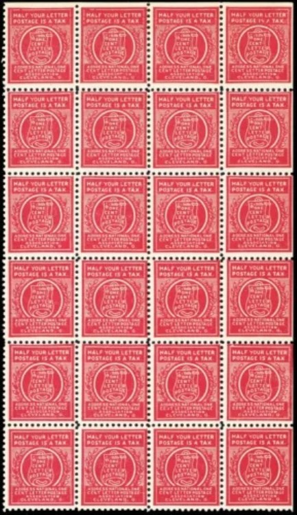 1920年代の郵便発行試験用切手24枚セット - スチュアート・カッツ