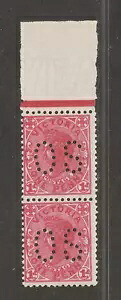 1905年 ヴィクトリア 1d ダルレッド（アニリン） BW V45E MNH 'OS' 32ドル++