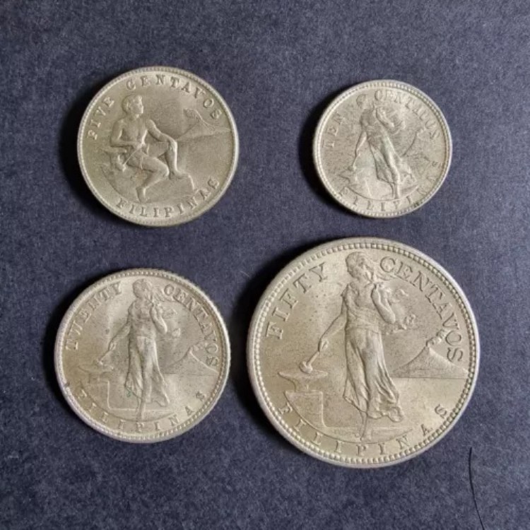 楽天市場】フィリピン 新通貨プルーフセット 50ペソ銀貨・25ペソ銀貨他