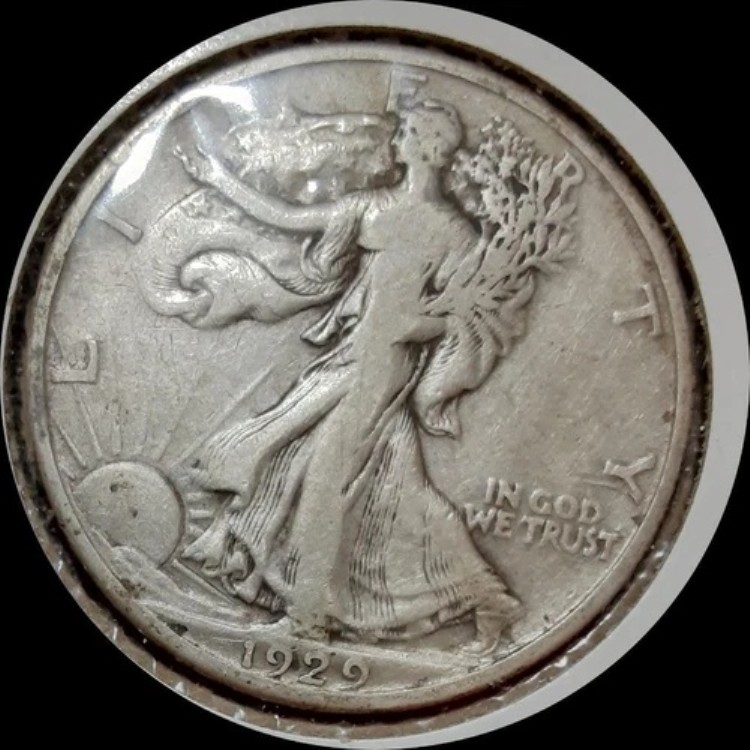 楽天市場】【銀貨】 ウォーキング・リバティ 1/2ドル(50セント)銀貨