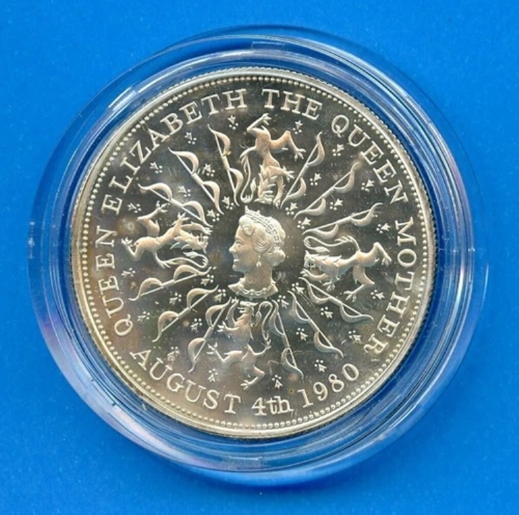 楽天市場】エリザベス女王 シルバージュビリー 25年記念コイン 記念