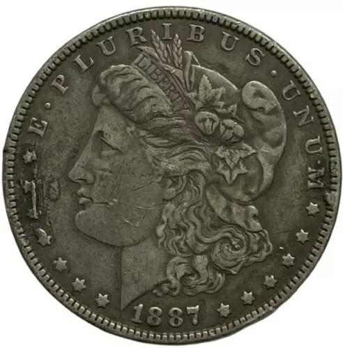 楽天市場】U.S.A. アメリカ 1ドル 銀貨 1880 モルガンダラー CC