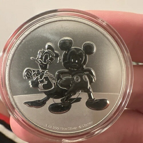 ★Disney ディズニー 75周年 銀貨 メダル 記念メダル 999 銀製格安 楽天市場】☆6/7 ディズニー ミッキーマウス 75周年記念コイン SV925