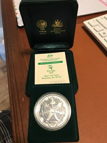 楽天市場】【2000年シドニーオリンピック公式記念コイン 5ドル銀貨4
