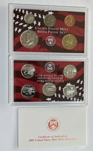 楽天市場】アメリカミントプルーフコイン 1985年 5枚セット 貨幣