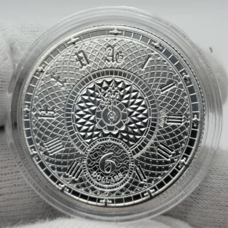 準最高鑑定 トケラウ ＄5 2021 1oz銀貨 PCGS-PL69 準最高鑑定 トケラウ ＄5 2021 1oz銀貨 PCGS-PL69