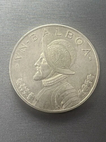 楽天市場】パナマ共和国 20バルボア銀貨 1974年 【中古】(65978