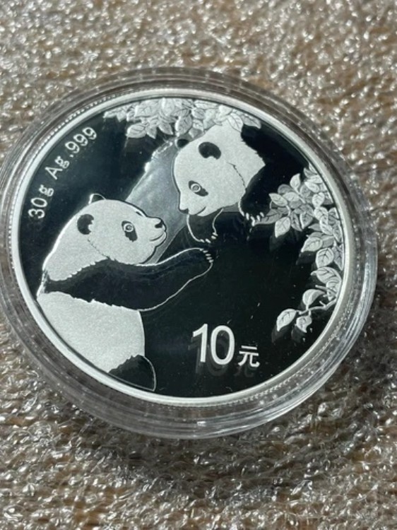 楽天市場】パンダ銀貨 NGC 高鑑定 MS70 中国 10元 2023年 30