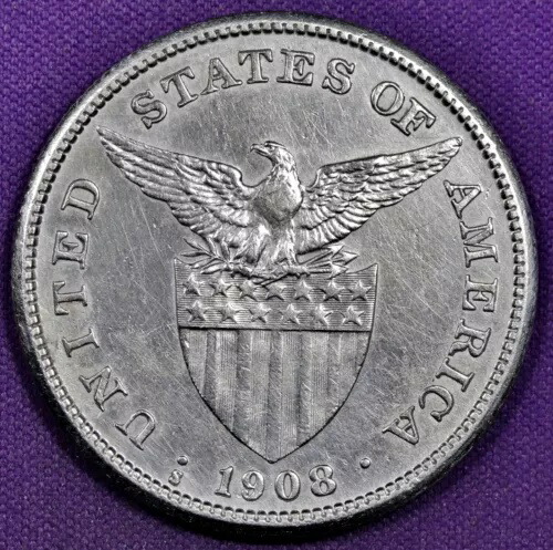 楽天市場】1907 〜 1912 年フィリピン銀貨平均 1 ペソ円 : 世界の紙幣