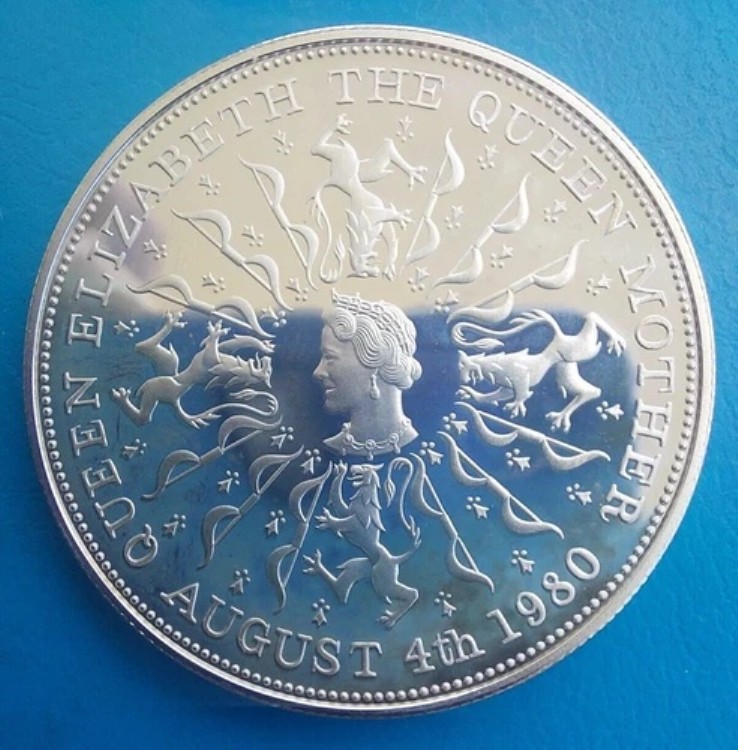 楽天市場】イギリス エリザベス女王 銀婚式記念 25ニューペンス白銅貨